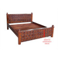 Double Carved Bed